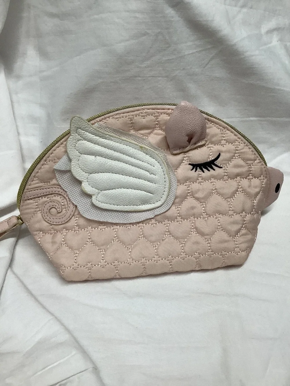 BetsyJohnson “Pig” Cosmetics Bag